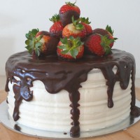 1. 2 Storey Strawberry Divine Cake